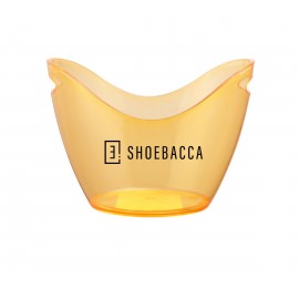 Personalized 6Qt Yellow Ice Bucket  Personalized 6Qt Yellow Ice Bucket