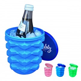 Custom 2 in 1 Silicone Ice Bucket w/ Lid  Custom 2 in 1 Silicone Ice Bucket w/ Lid