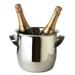 Triomphe Stainless Steel Wine Cooler with Logo