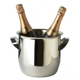 Triomphe Stainless Steel Wine Cooler with Logo