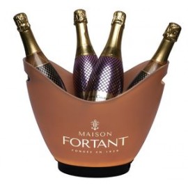 Medium LED Ice Bucket with Logo  Medium LED Ice Bucket with Logo