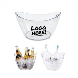 4L Acrylic Ice Bucket with Logo  4L Acrylic Ice Bucket with Logo