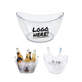 4L Acrylic Ice Bucket with Logo