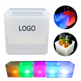 Wine LED Square Ice Buckets with Logo