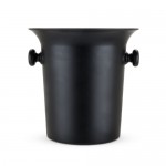 Personalized Black Ice Bucket by True
