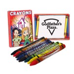 8 Pack Crayons with Logo