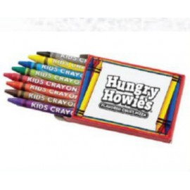 Logo Branded 8 Count Crayon Pack