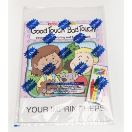 Good Touch Bad Touch Coloring Book Fun Pack Custom Imprinted  Good Touch Bad Touch Coloring Book Fun Pack Custom Imprinted