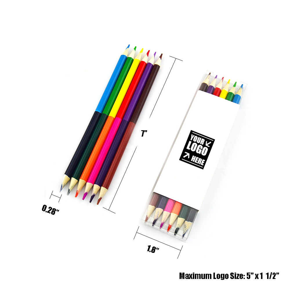 Colored Pencils in Box Custom Imprinted Colored Pencils in Box Custom Imprinted