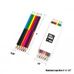 Colored Pencils in Box Custom Imprinted