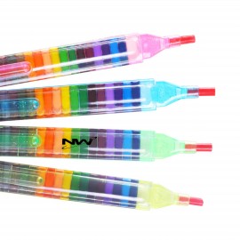 Logo Branded 20 Color Crayon