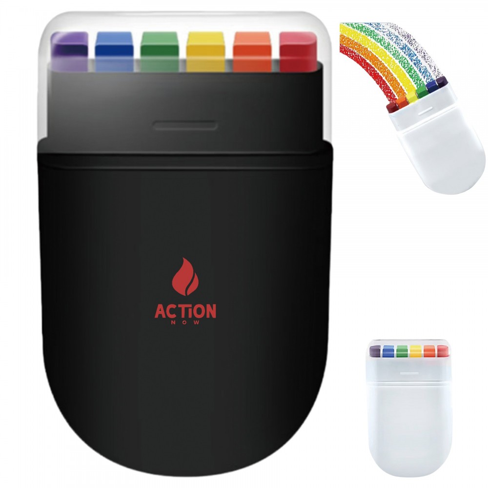 Six-color Face Paint Brush Logo Branded