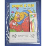 Custom Imprinted Spring Is Fun Activity Pad Fun Pack