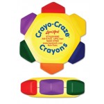 Liqui-Mark Crayo-Craze 6-Color Crayon Wheel (Yellow/Full-Color Decal) with Logo