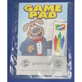 Game Pad Activity Pad Fun Pack with Logo