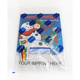 Logo Branded Season's Greetings Coloring Book Fun Pack