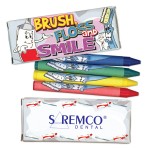 4 Pack Dental Theme Crayons with Logo