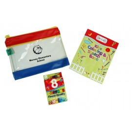 8 Color Crayons & A Book Custom Printed  8 Color Crayons & A Book Custom Printed