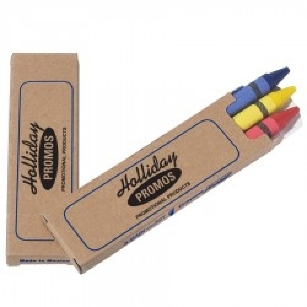 Custom Imprinted Prang Soy Economy Crayons 3 Pack (2 Side Imprint) Custom Imprinted Prang Soy Economy Crayons 3 Pack (2 Side Imprint)