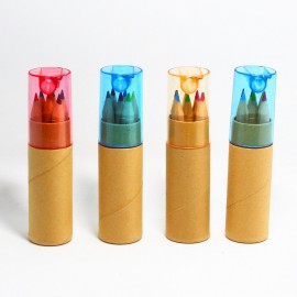 Recycled Crayon 6PCS Set Custom Imprinted  Recycled Crayon 6PCS Set Custom Imprinted