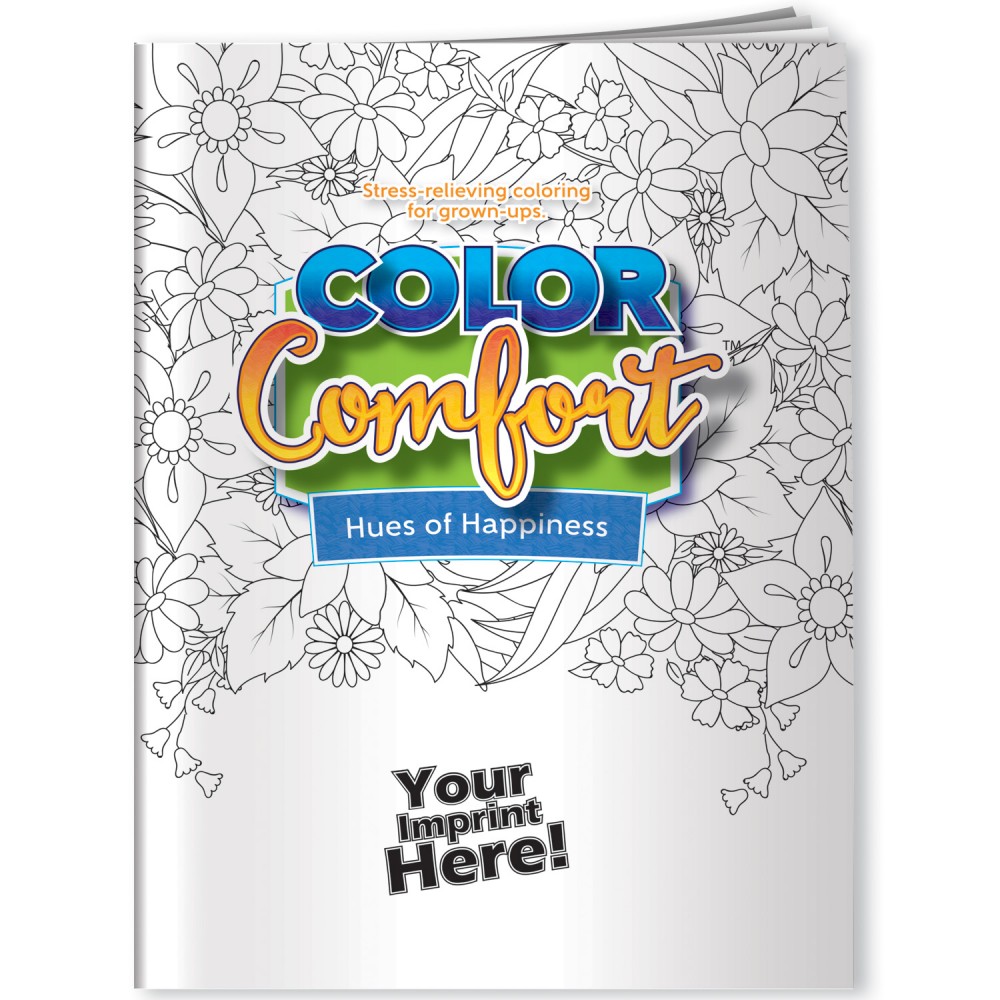 Color Comfort - Hues of Happiness (Flowers) Custom Printed