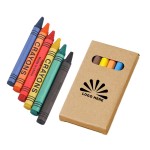 Classic Color 6-Piece Crayon Set with Logo