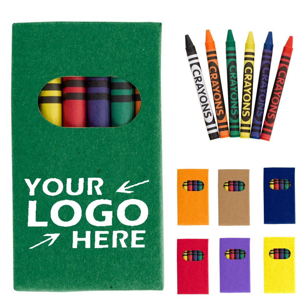 Customized 6-Piece Crayon Set Customized 6-Piece Crayon Set