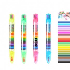 Multicolor Crayon Custom Imprinted