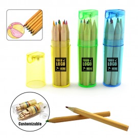 Custom Imprinted Color Pencils with Sharpener