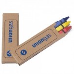Prang Economy 3 Pack Crayons (2 Side Imprint) Custom Printed