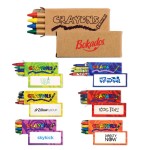 Logo Branded 4 Pack Crayons