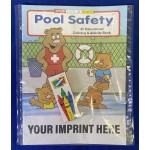 Logo Branded Pool Safety Coloring Book Fun Pack