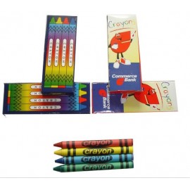 Logo Branded 4 Crayon Pack