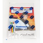 Your Local Sheriff Coloring & Activity Book Fun Pack Custom Imprinted