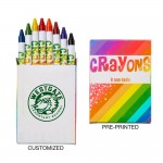 8pk Crayons with Logo