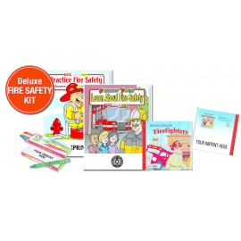 Custom Printed Deluxe Fire Safety Kit