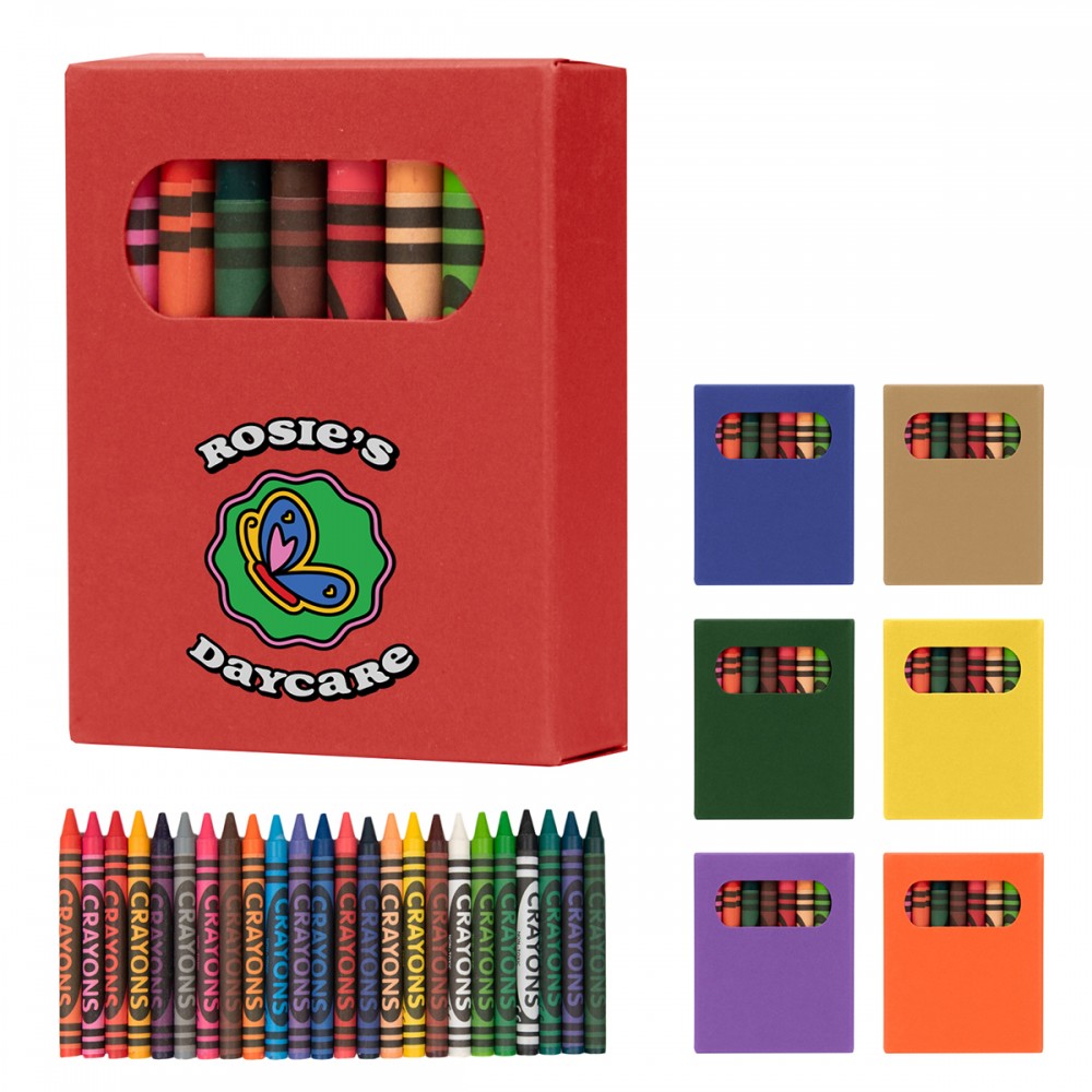 Custom 24-piece Crayon Set