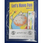 Custom Let's Have Fun Activity Pad Fun Pack