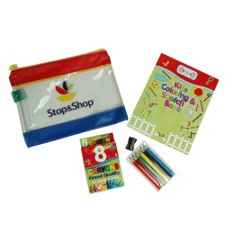 Coloring Book Set Logo Branded  Coloring Book Set Logo Branded