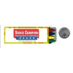 Crayon 4-Pack - FULL COLOR DECAL APPLIED Custom Printed