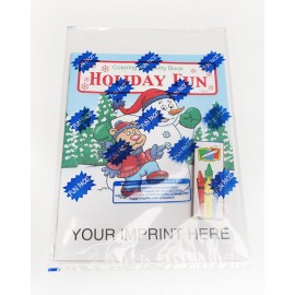 Holiday Fun Coloring Book Fun Pack Custom Printed