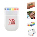 Pride Rainbow Face Paint Crayon with Logo