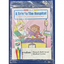 Logo Branded A Trip to the Hospital Coloring Book Fun Pack