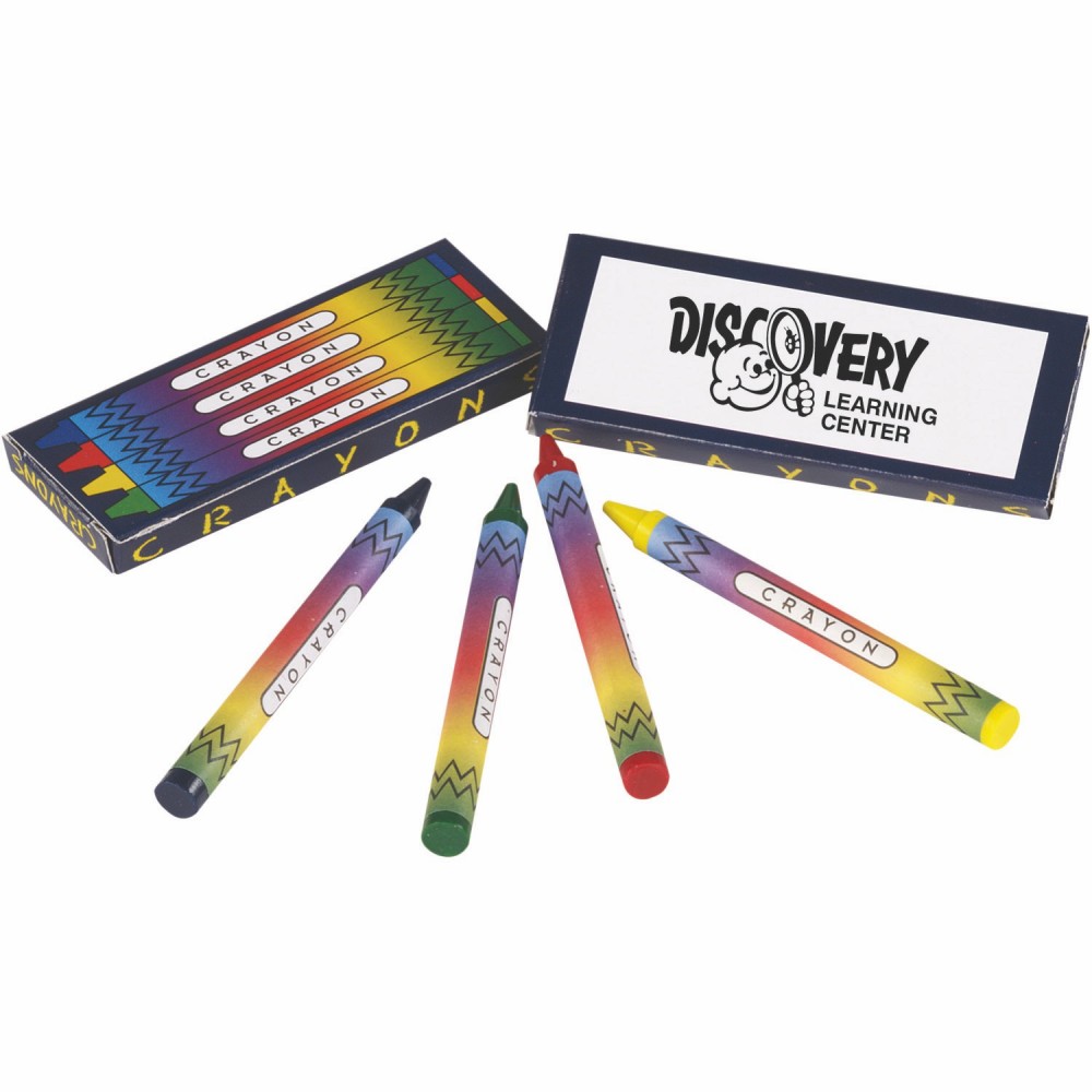 Custom Printed Crayons (4-Pack)