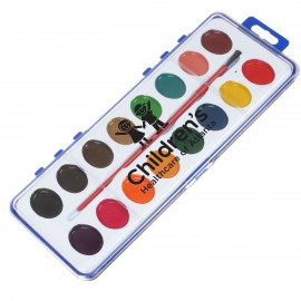 Watercolor Paint Set Logo Branded  Watercolor Paint Set Logo Branded