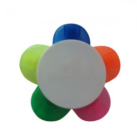 Flower Shape Crayons Logo Branded