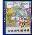 Logo Branded Ocean Safety Awareness Coloring Book Fun Pack