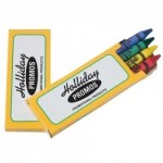 Prang Ad Pack Crayons (2 Side Imprint) Logo Branded