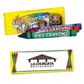 Logo Branded 3 Pack Jumbo Crayons