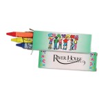 3 Pack Crayons Logo Branded